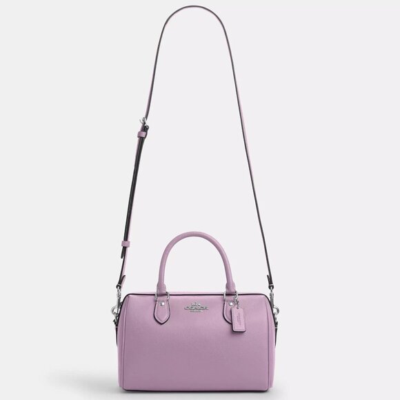 BNWT: Rare Coach Rowan Satchel Crossbody Bag - Jasmine Purple - Picture 9 of 15